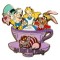 DLR - Disneyland Attractions (Mad Tea Party) 3D