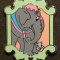 WDW - 2012 Hidden Mickey Series - Dumbo - Mrs. Jumbo & Jumbo Junior