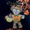 Duffy the Disney Bear - Halloween Costumed Duffy with Trick-or-Treat 'Duffy' Candy Basket
