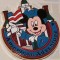 WDW - Mini-Pin Collection - Epcot World Showcase - Mickey Mouse at the American Adventure Pavilion Only