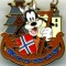 WDW - Mini-Pin Collection - Epcot World Showcase - Goofy at the Norway Pavilion Only