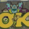  Monster's University - Oozma Kappa (OK) - Mike, Sulley, Art, Don Carlton, Squishy, Terri & Terry 
