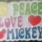  WDW - 1970's Mickey Mouse and Friends - Mystery Collection - Peace, Love, Mickey Chaser ONLY