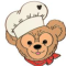 WDW - 2012 Hidden Mickey Completer Pin - Duffy's Hats Collection - Chef (PWP) 