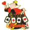  Jerry Leigh - Queen of Hearts with Four Card Suits