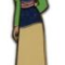  Princess Mulan Glitter Top 