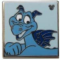  WDW - 2012 Hidden Mickey Series - Tonal Figment - Blue