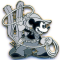 Mickey Through the Years Starter Set (Two Gun Mickey Pin)