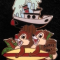 WDW - Deluxe Starter Set - Walt Disney World - Chip and Dale at Typhoon Lagoon Only