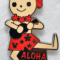 WDW/DLR - 2014 Hidden Mickey Series - It's A Small World - Aloha