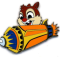 2014 - PWP Promotion - Starter Set - Baby Characters in Vehicles (Dale Only)