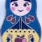 Nesting Dolls Mini Mystery Pin Pack - Snow White