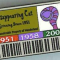 Cheshire Cat Disappearing ID Card Fantasy Pin