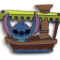2014 - PWP Promotion - Starter Set - Baby Characters in Vehicles (Stitch Only)