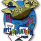 WDW - Disney's Art of Animation Resort Logo Pin - Crush and Dory
