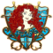 Princess Jeweled Crest - Merida