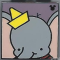 WDW - 2013 Hidden Mickey Completer Pin - Sweet Characters - Dumbo (PWP)