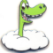 The Good Dinosaur – Spot and Arlo – Arlo Pin Only