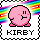 Kirby is cute!