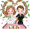 Arien made me this lovely little pixel! My husband and I were married on June 18, 2006.