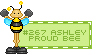 Cute Bee Tag from Heidi! Link in credits!